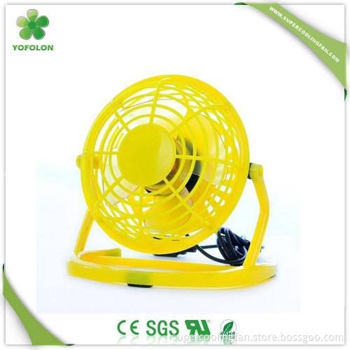 Factory Stock low price Protable USB Mini fan 4 inch plastic desk fan